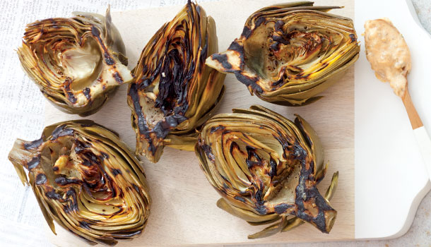 Grilled Artichokes
