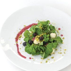 Goat Cheese and Blueberry Salad