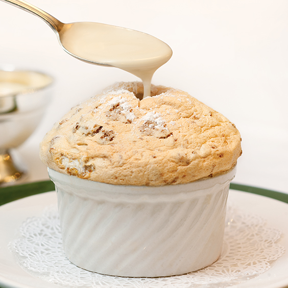 Creole Bread Pudding Souffle