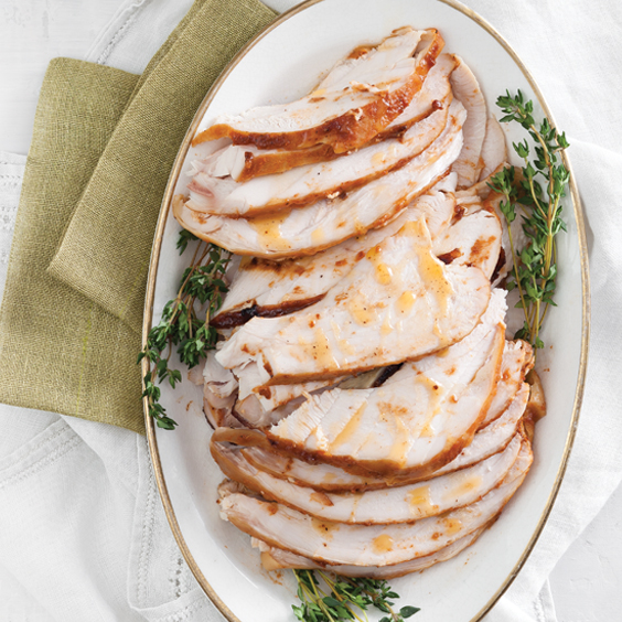 BBQ Butter-Basted Turkey Breast