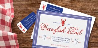 Crawfish Boil invitations