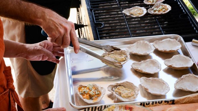 Loftin Oysters - Grilling