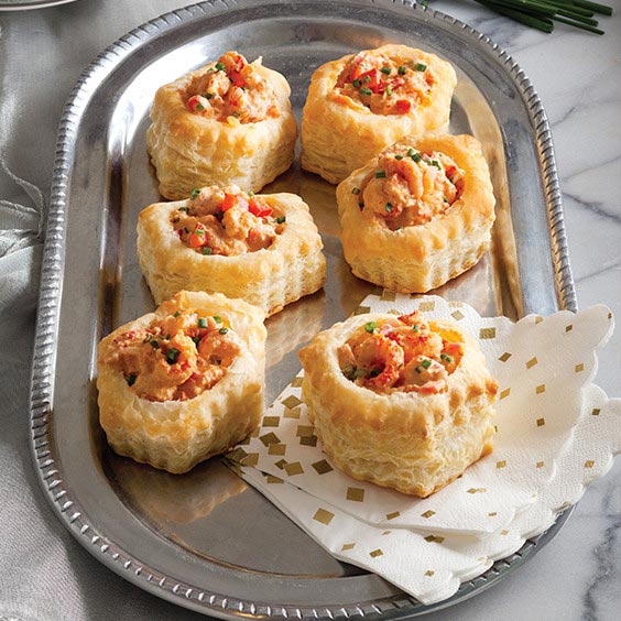 Crawfish Salad Puffs - Holiday Appetizers