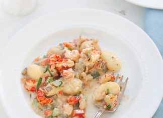 Gnocchi with Crawfish Sauce