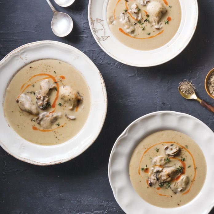 Pernod-Poached Oyster Stew