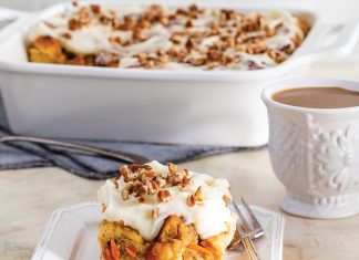 Carrot Cake Bread Pudding