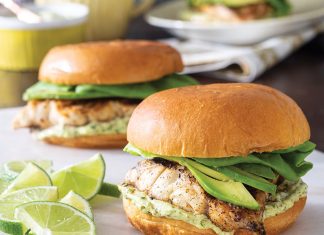 Grilled Redfish Sandwiches