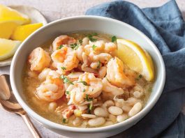 Shrimp and White Bean Soup